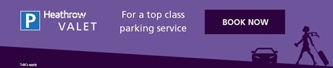 Still image from Heathrow parking banner ad